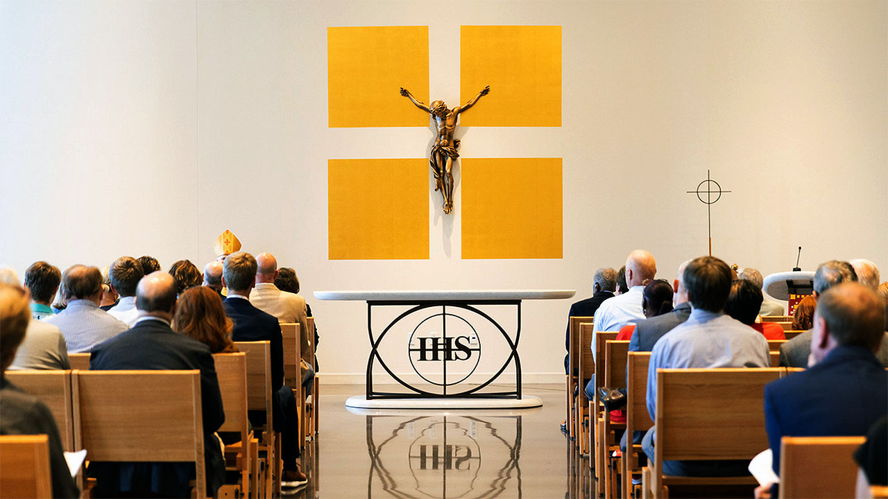 Alvin Brooks Center Mabee Chapel on the Rockhurst University Campus in Kansas City, Missouri 